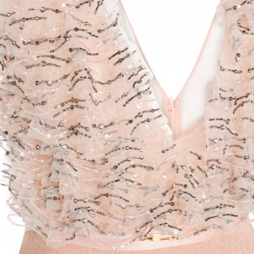 PINK VISCOSE DRESS