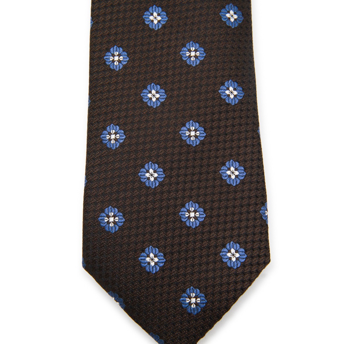 BROWN SILK TIE