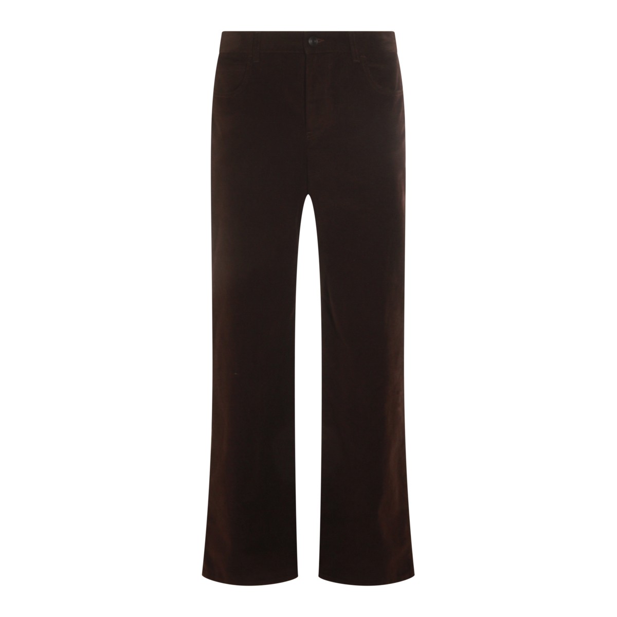 BROWN COTTON PANTS