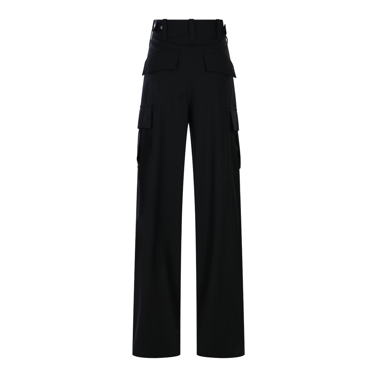BLACK WOOL PANTS BLACK WOOL PANTS