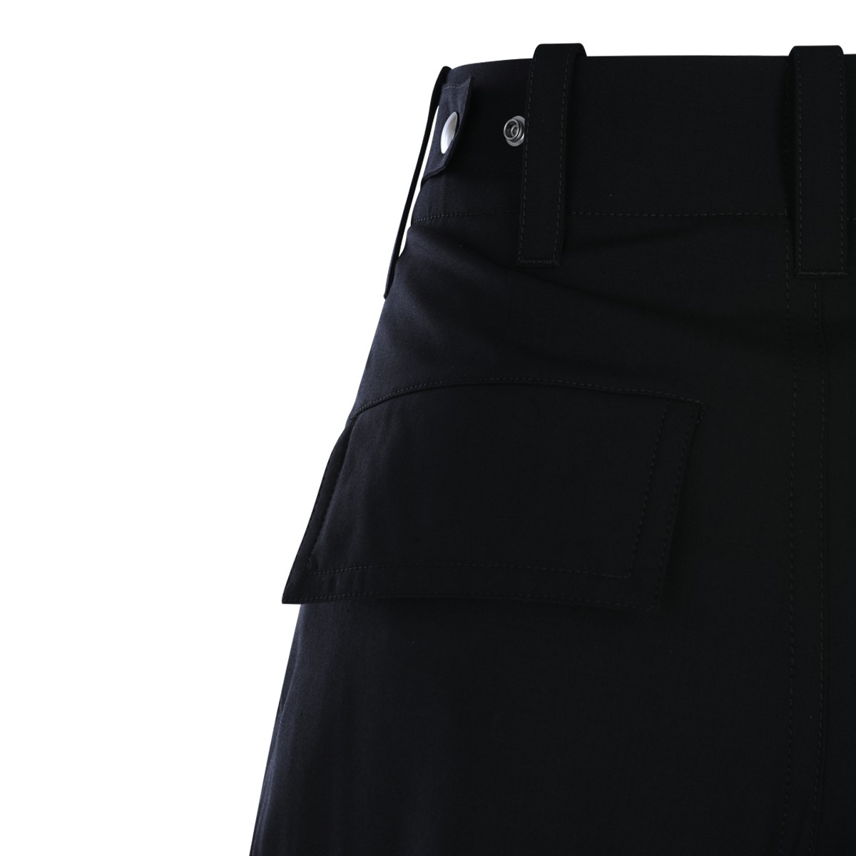 BLACK WOOL PANTS BLACK WOOL PANTS