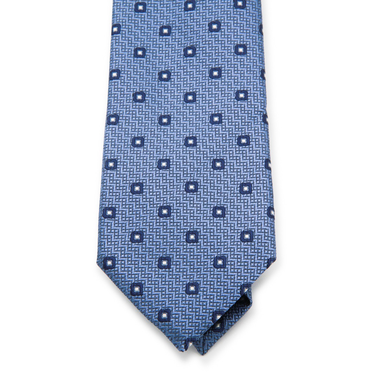 LIGHT BLUE SILK TIE