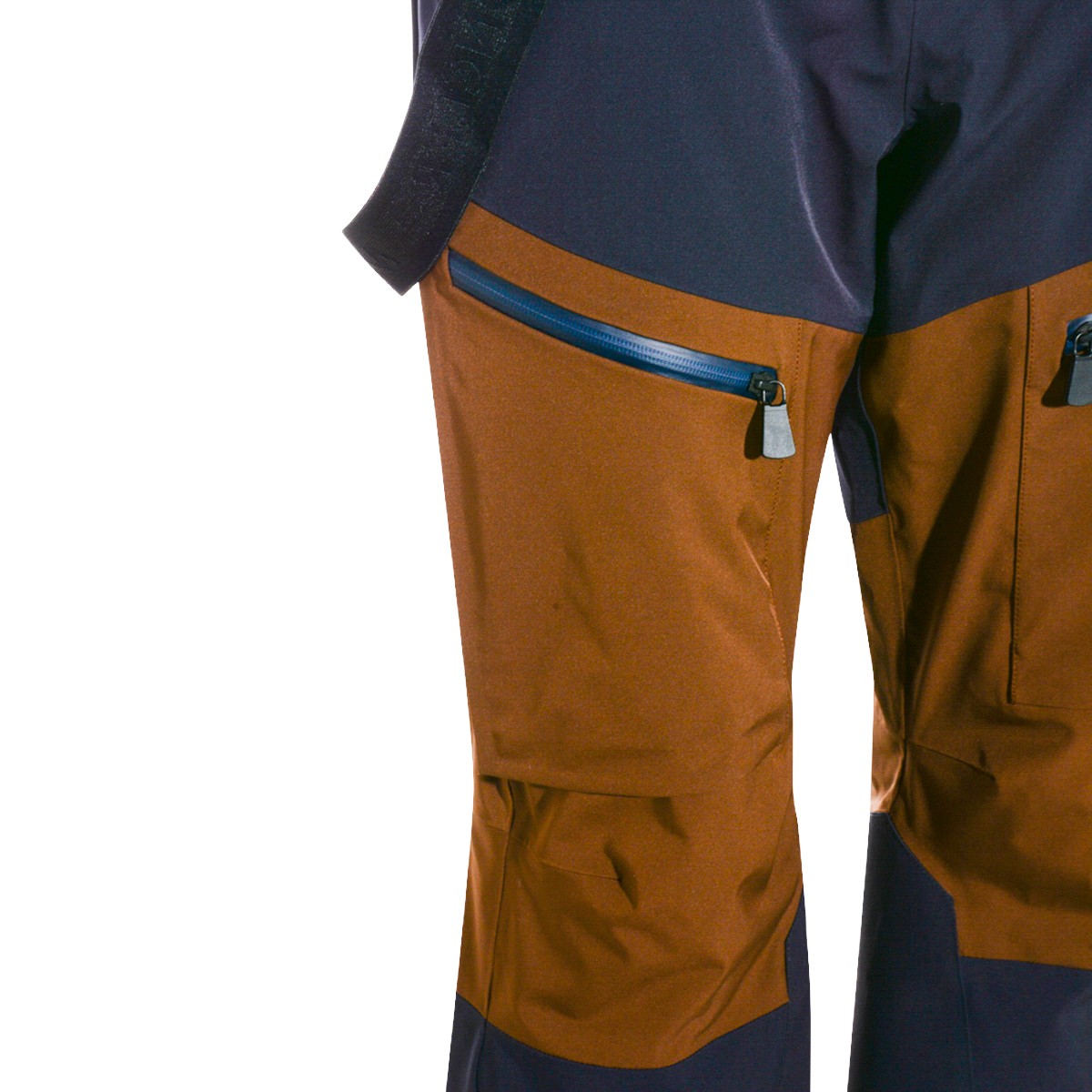 NAVY AND BROWN PANTS