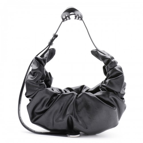 BLACK GRAB-D HOBO L SHOULDER BAG