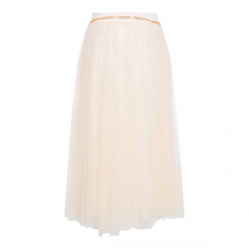 CREAM SKIRT 2