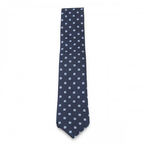 NAVY SILK TIE