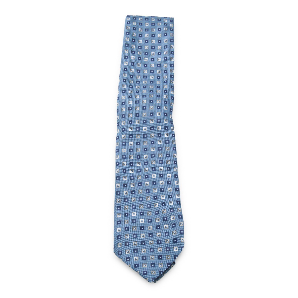 LIGHT BLUE SILK TIE