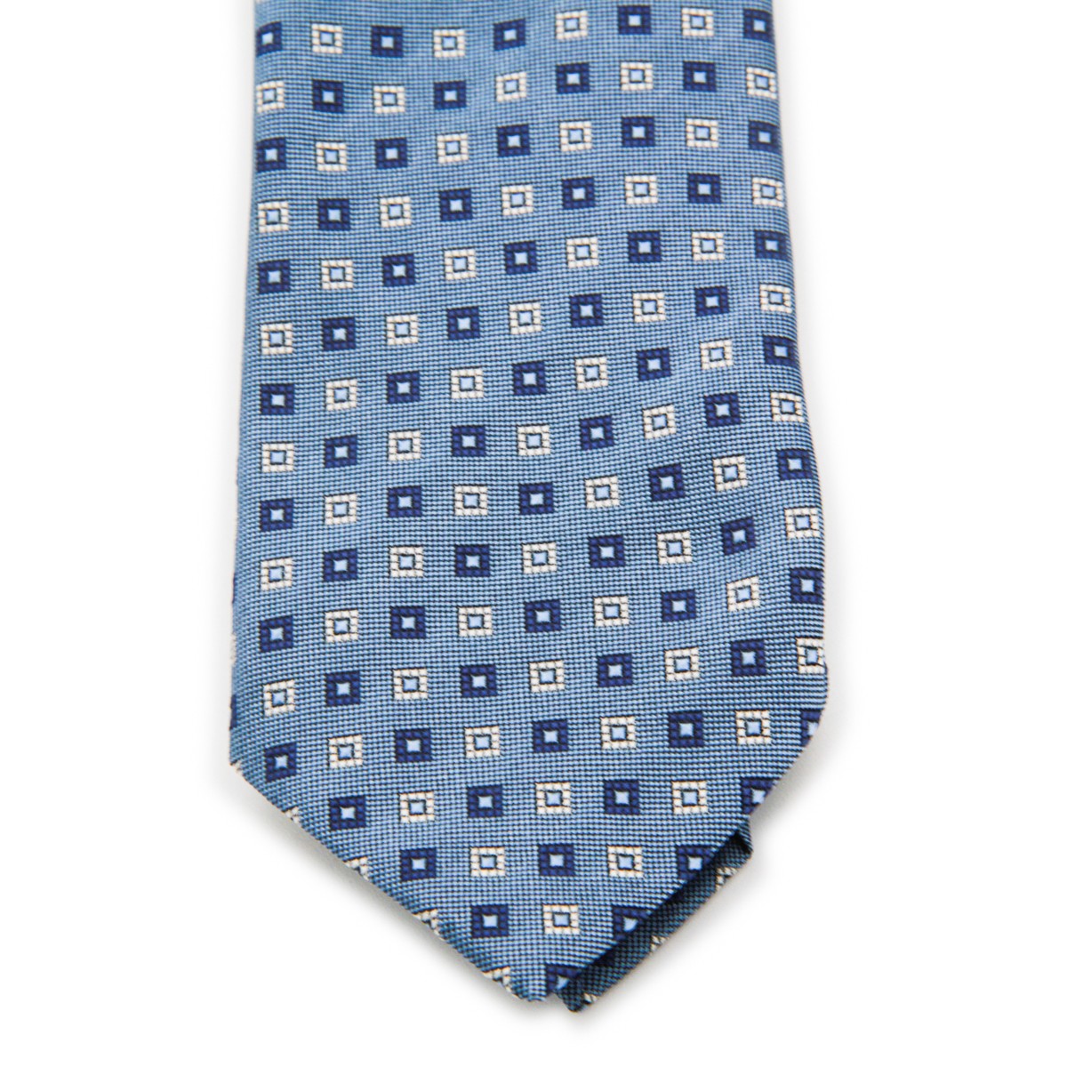 LIGHT BLUE SILK TIE