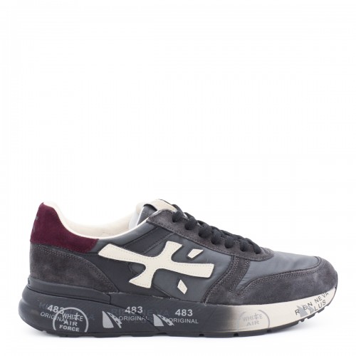 BLUE LEATHER MICK SNEAKERS