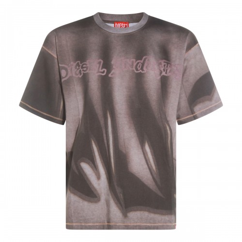 GREY COTTON T-SHIRT