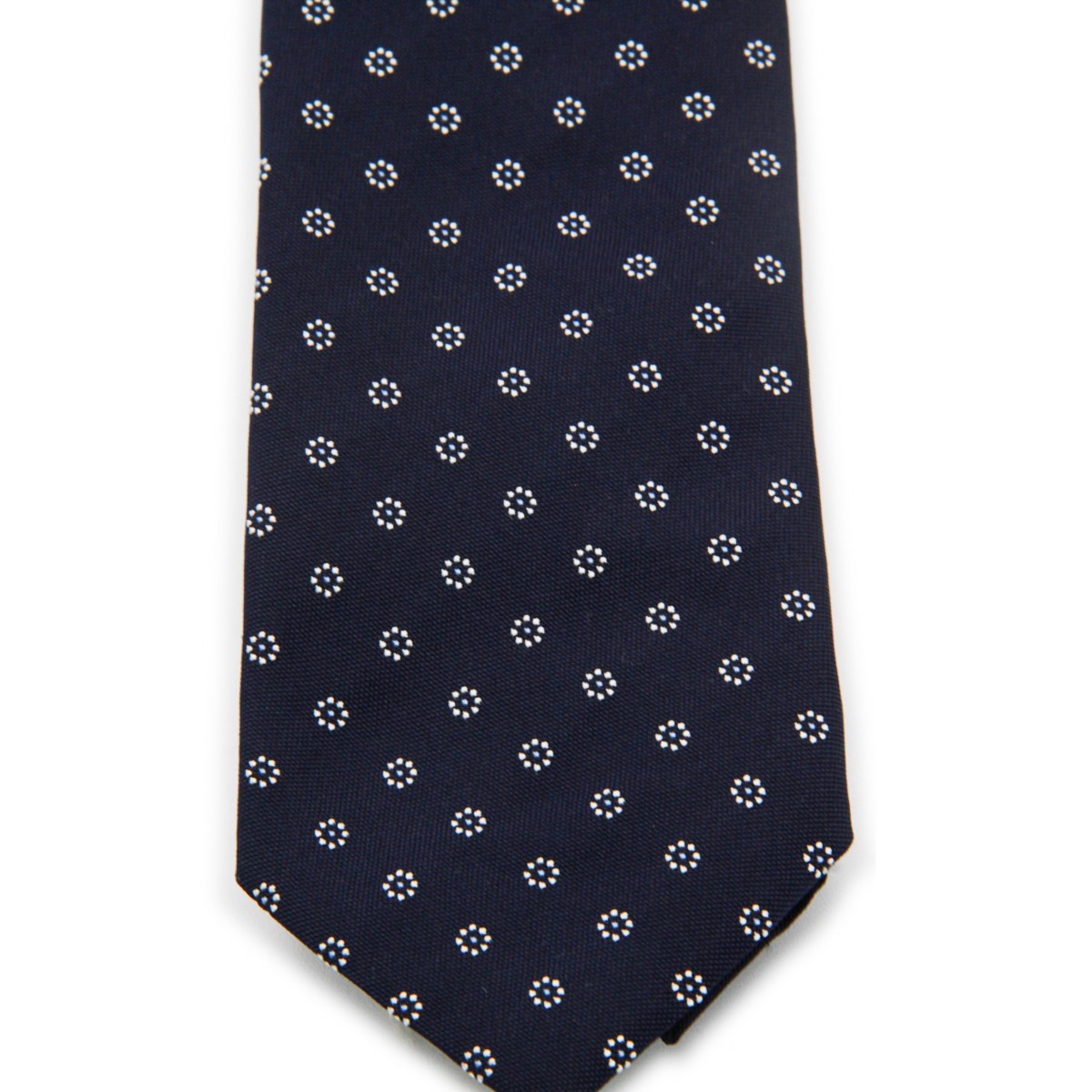 NAVY SILK TIE