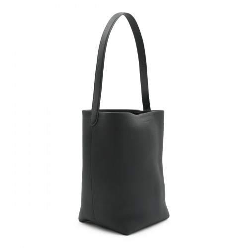DARK GREEN LEATHER MEDIUM N/S PARK TOTE