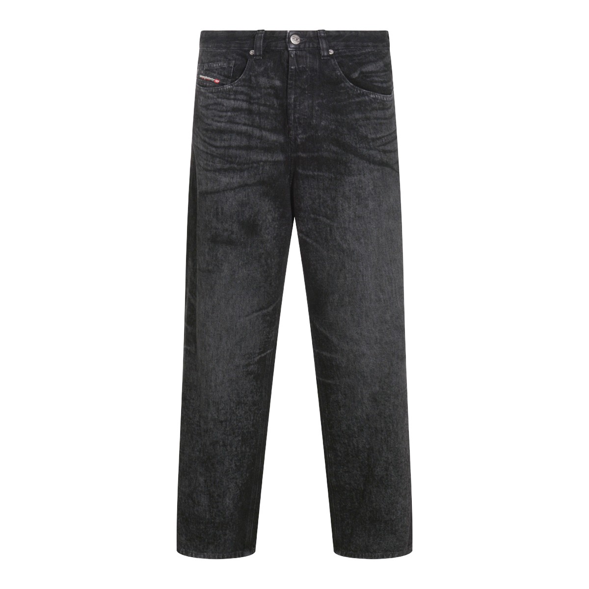BLACK COTTON JEANS
