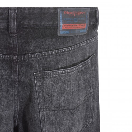 BLACK COTTON JEANS