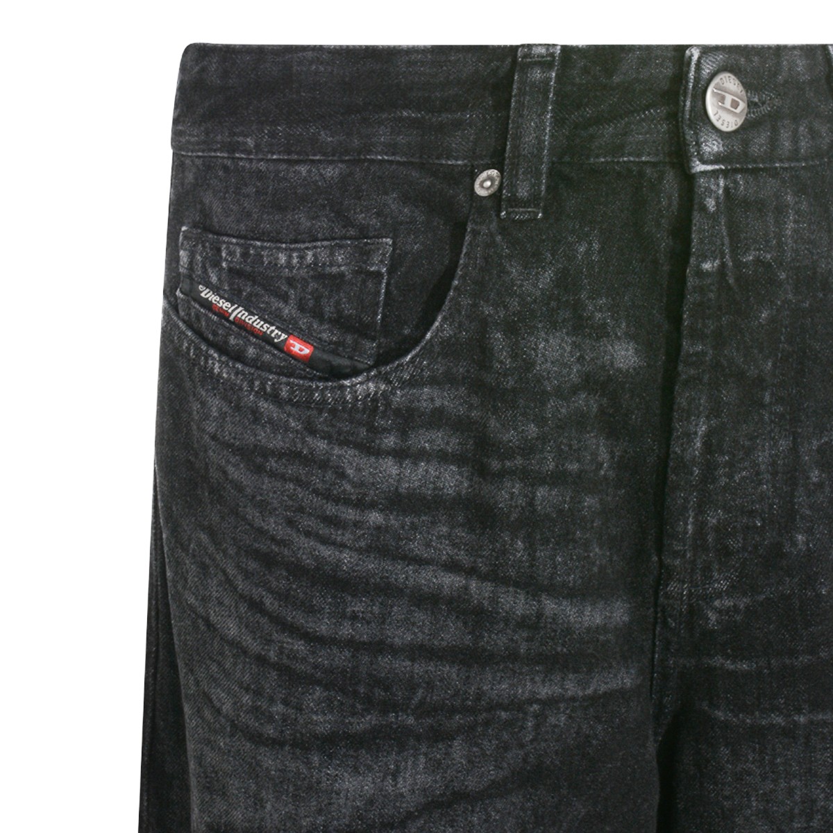 BLACK COTTON JEANS