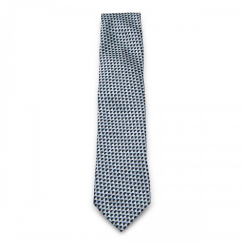 LIGHT BLUE SILK TIE