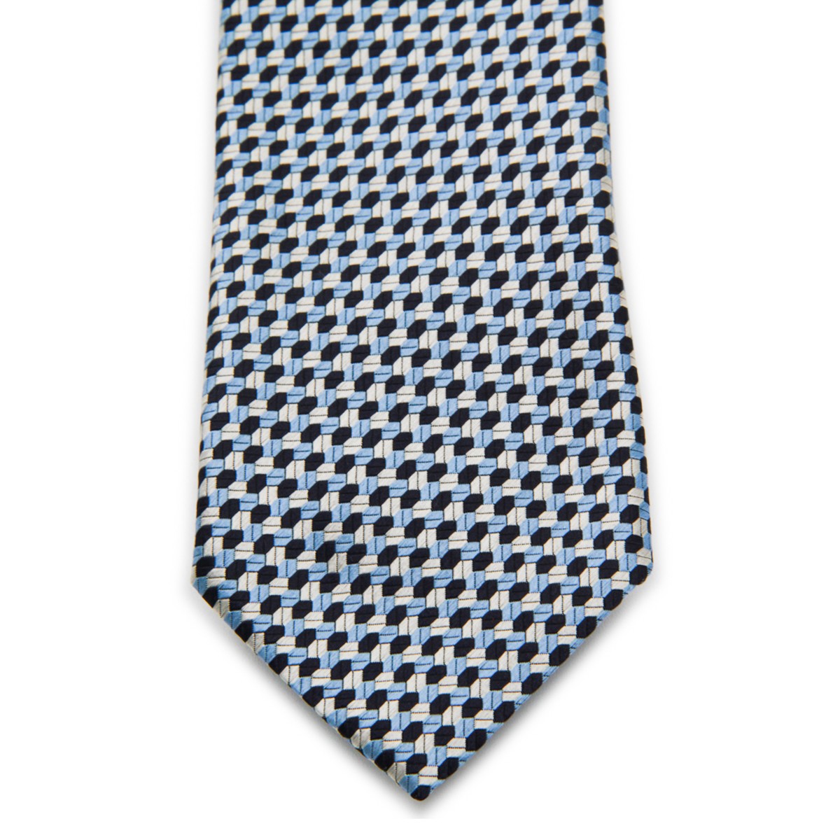 LIGHT BLUE SILK TIE