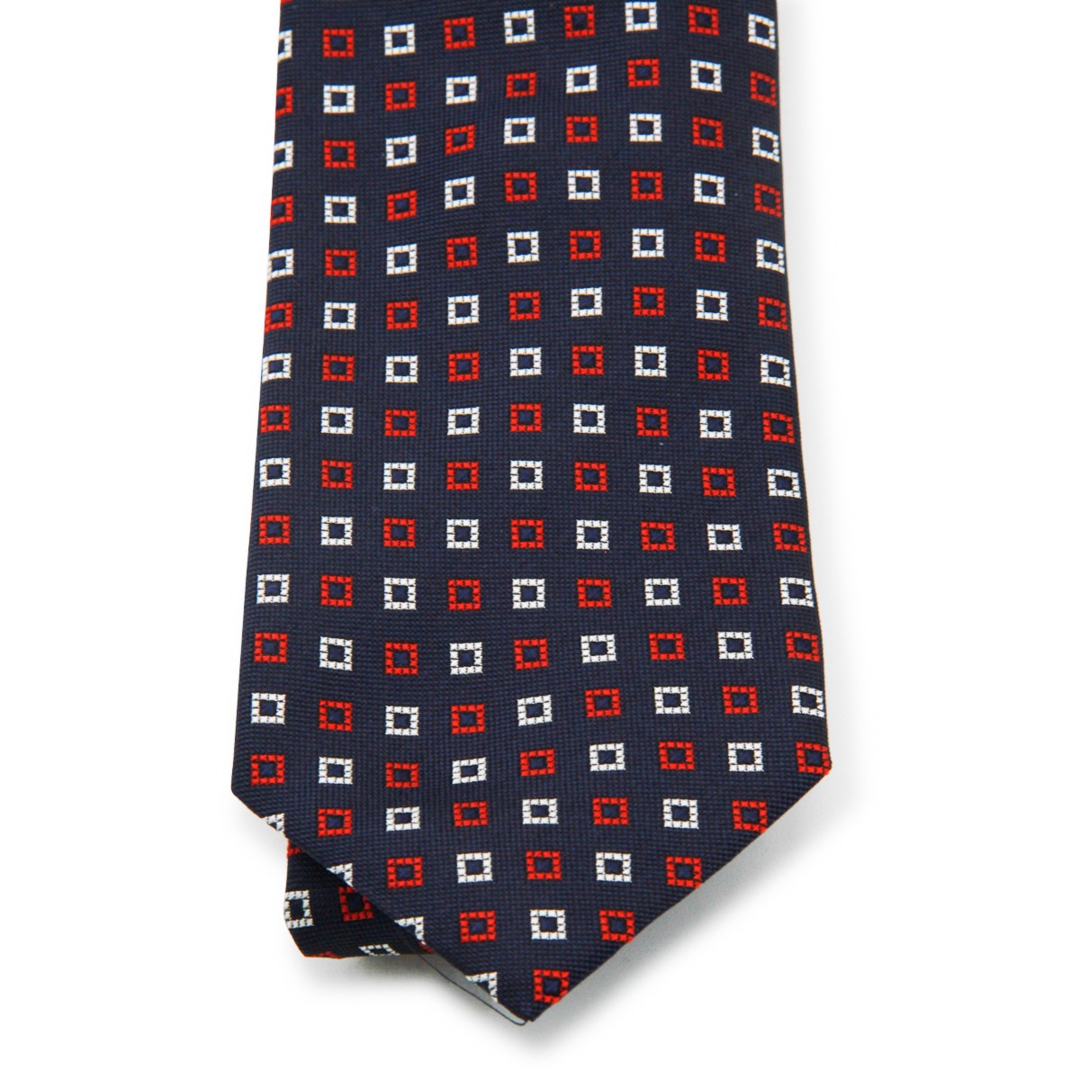 NAVY SILK TIE