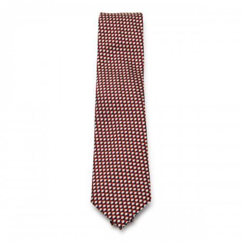 RED SILK TIE