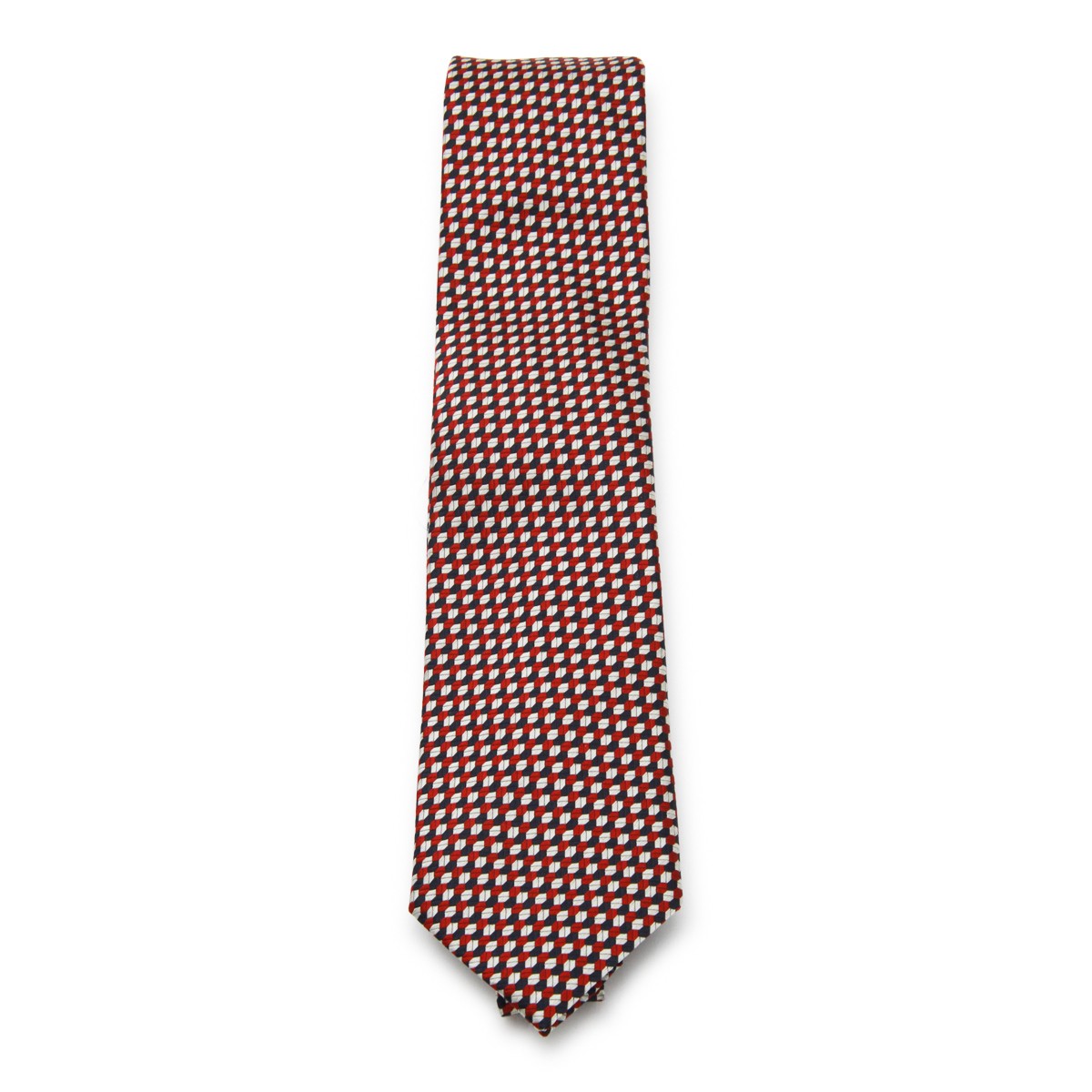 RED SILK TIE