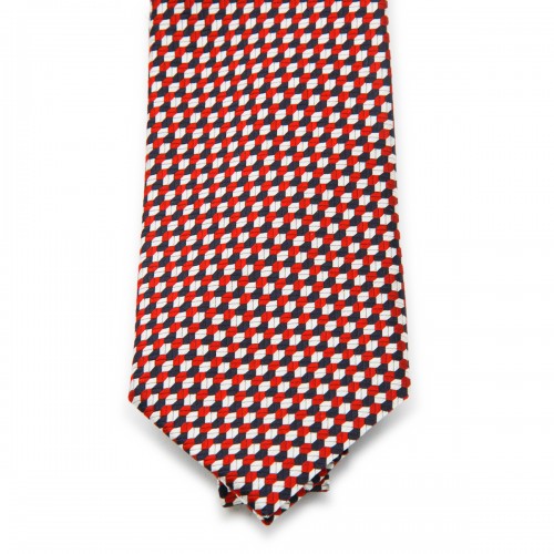 RED SILK TIE 2