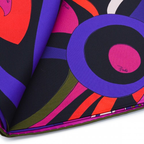 MULTICOLOR SILK SCARF