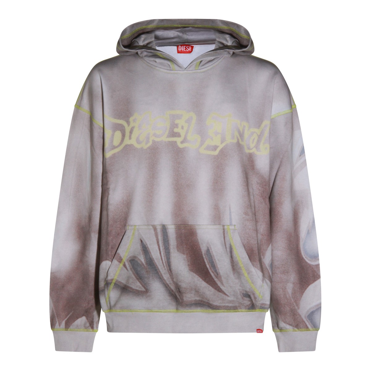 LIGHT GREY COTTON SWEATSHIRT