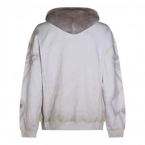 LIGHT GREY COTTON SWEATSHIRT
