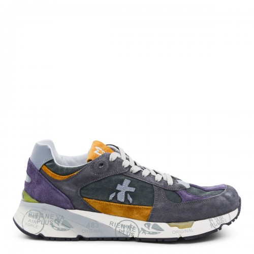 MULTICOLOR LEATHER MASE SNEAKERS