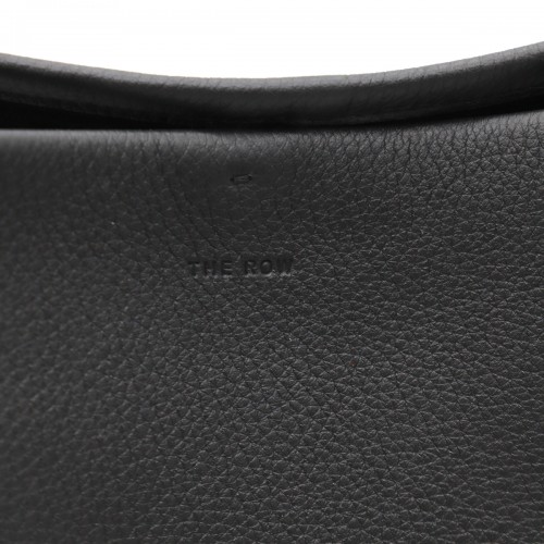 BLACK LEATHER 3 PARK TOTE
