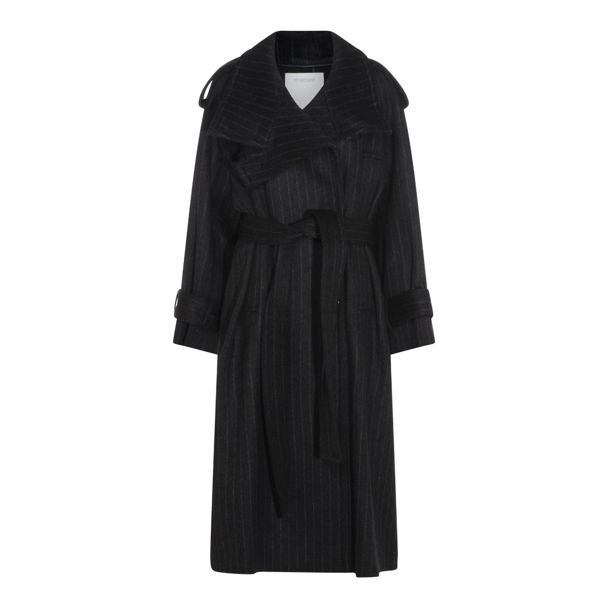 BLACK WOOL AROLD1234 COAT