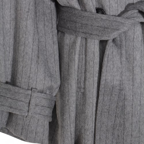 GREY WOOL AROLD1234 COAT
