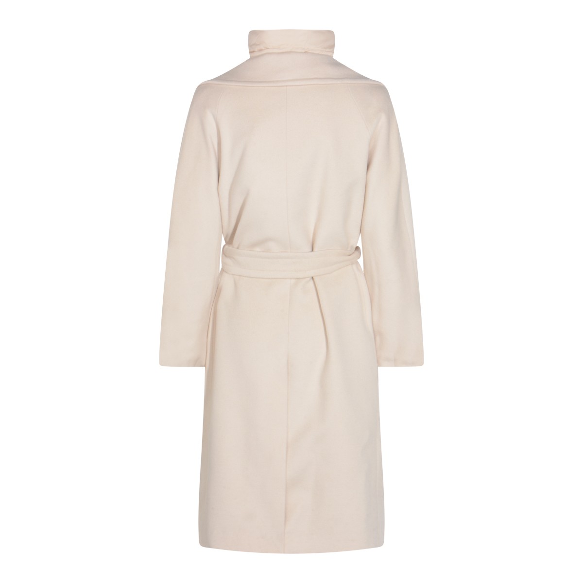 CREAM WOOL DOWN JACKET