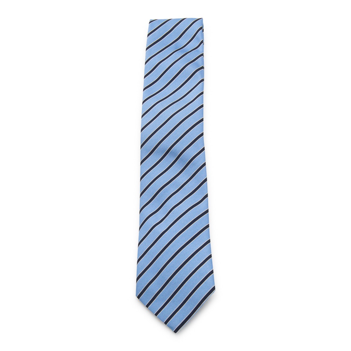 LIGHT BLUE SILK TIE