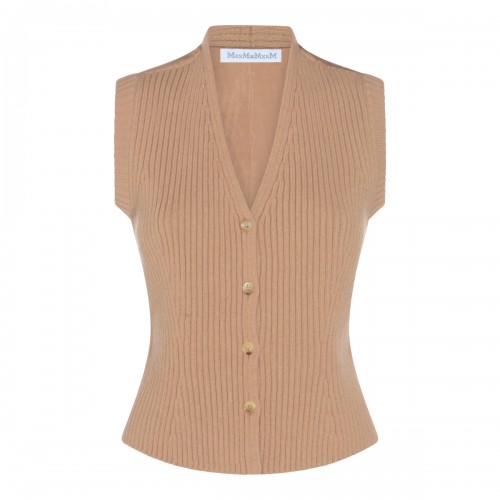 BROWN WOOL MADRE KNITWEAR