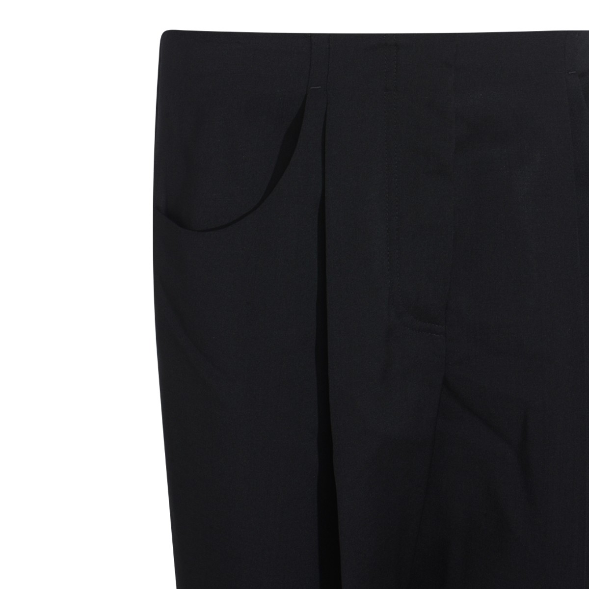 BLACK COTTON PANTS