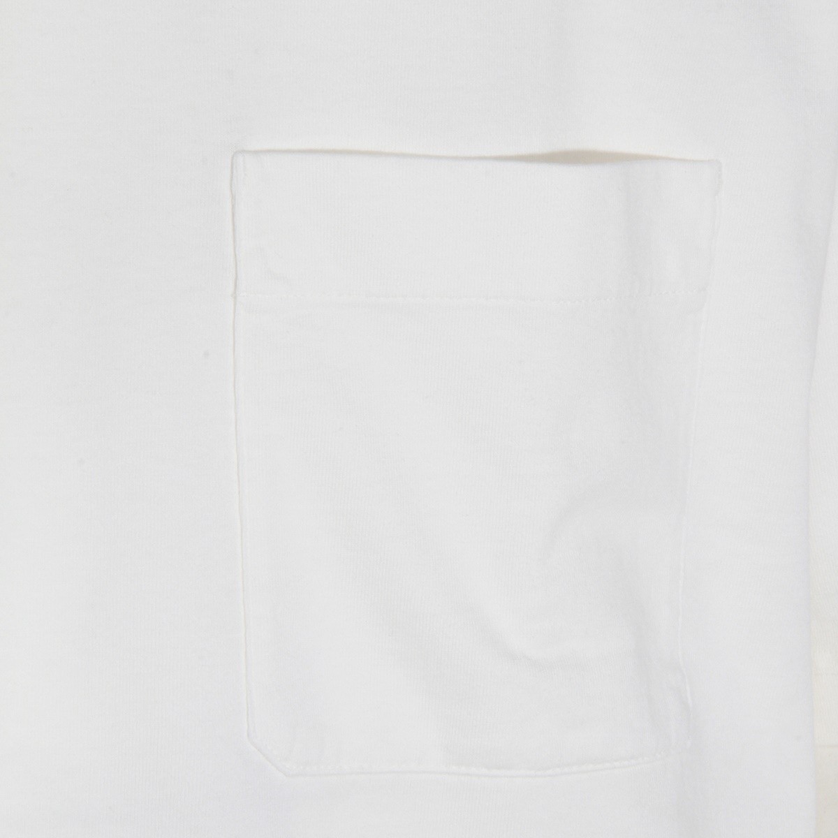 WHITE COTTON T-SHIRT