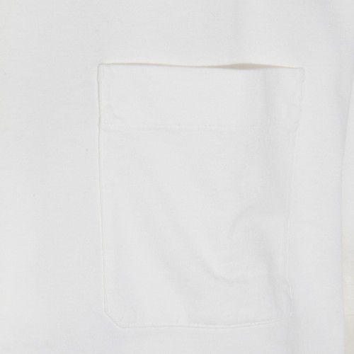 WHITE COTTON T-SHIRT