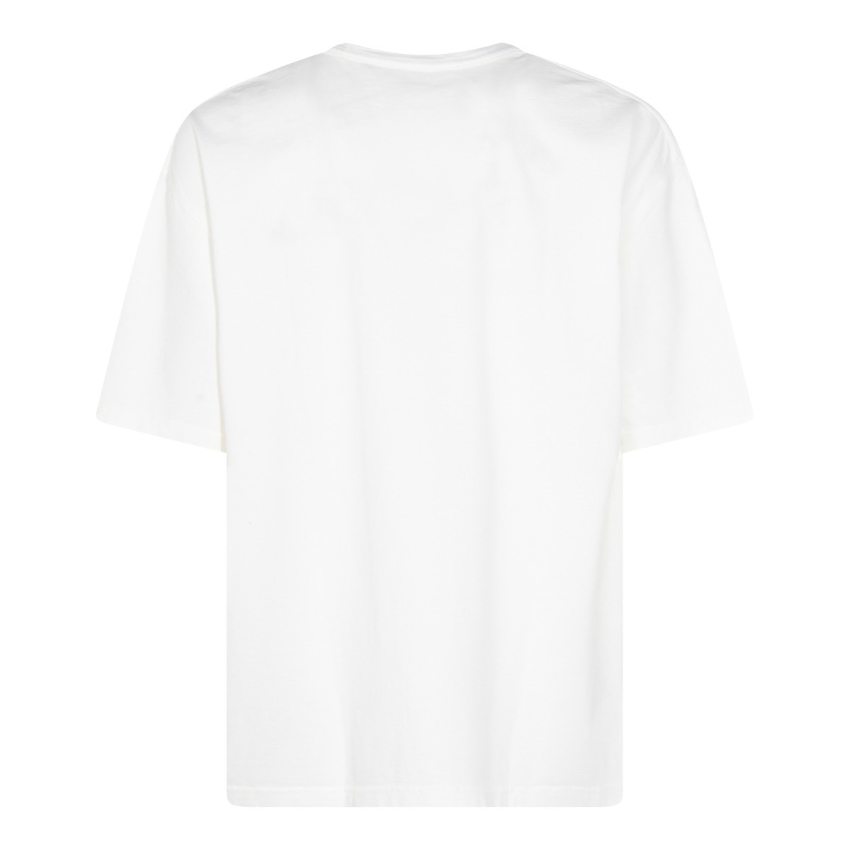 WHITE COTTON T-SHIRT