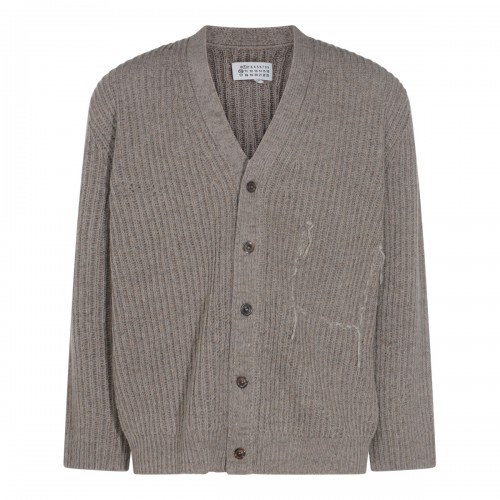GREY WOOL KNITWEAR