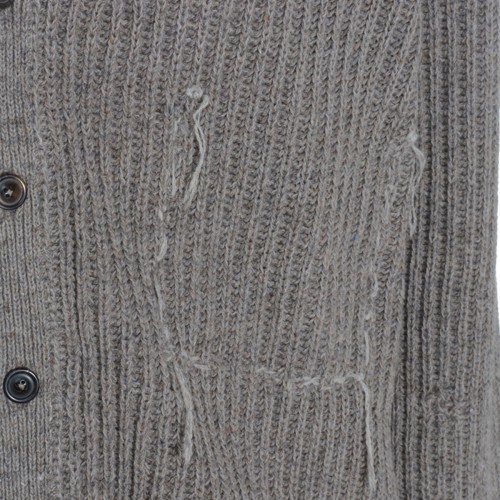 GREY WOOL KNITWEAR