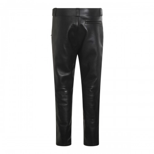 BLACK LEATHER PANTS 2