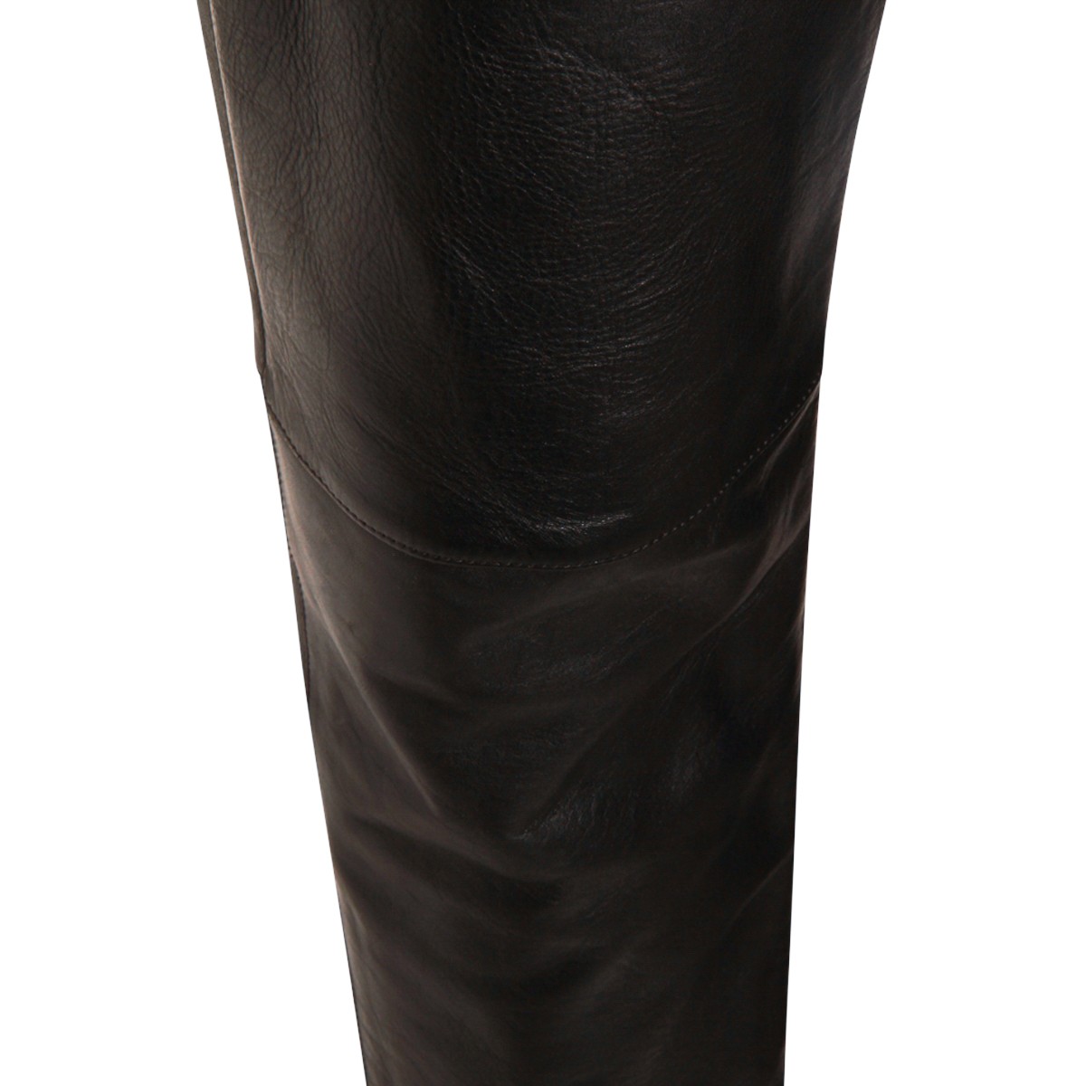 BLACK LEATHER PANTS
