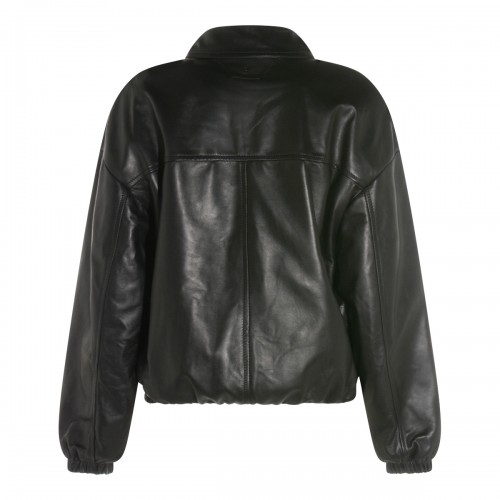 BLACK LEATHER JACKET 2