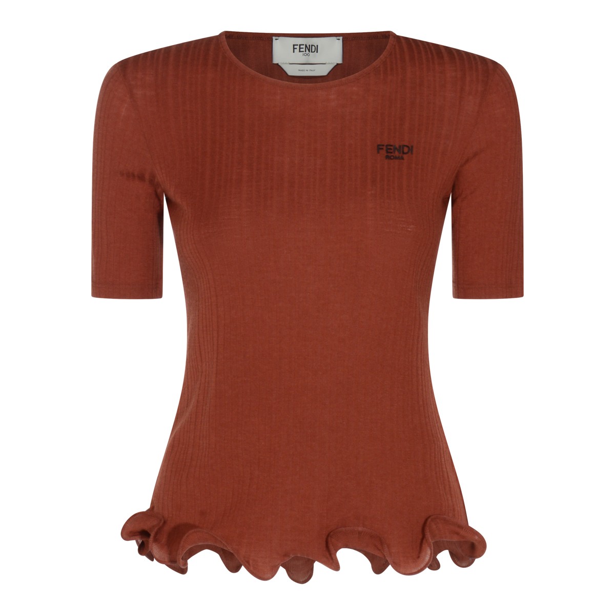 RUST WOOL KNITWEAR RUST WOOL KNITWEAR