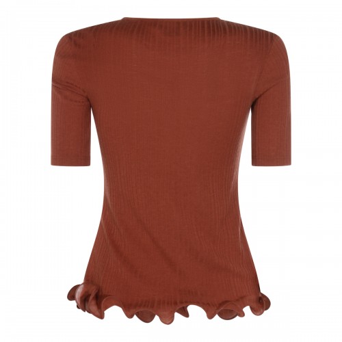 RUST WOOL KNITWEAR 2