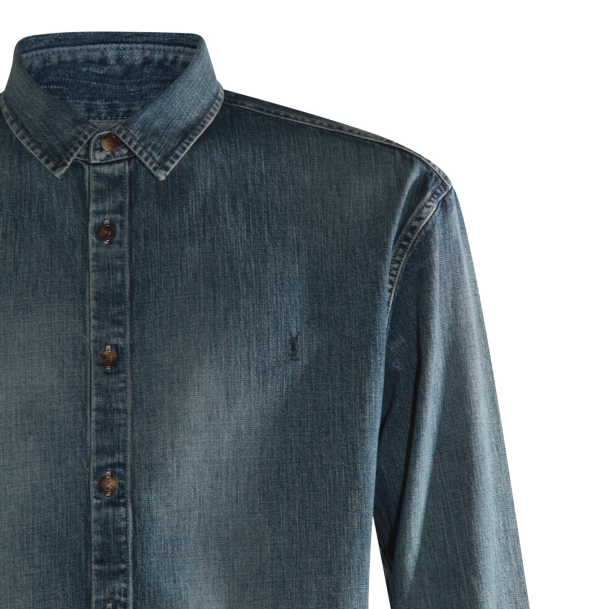 BLUE COTTON SHIRT BLUE COTTON SHIRT