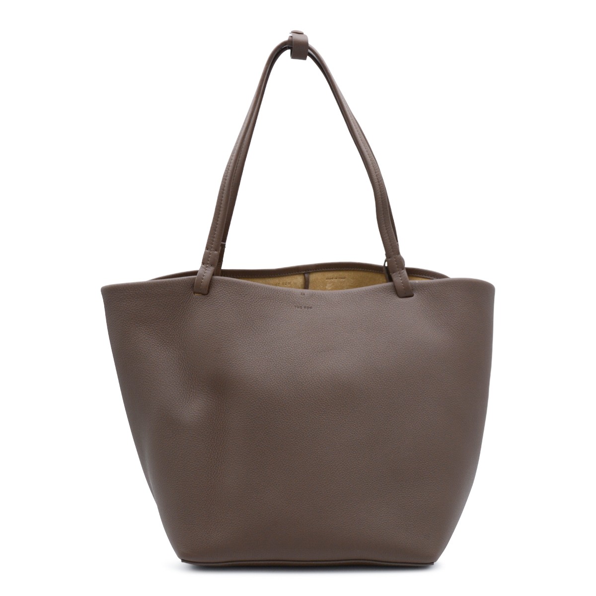 DARK OLIVE LEATHER PARK TOTE THREE