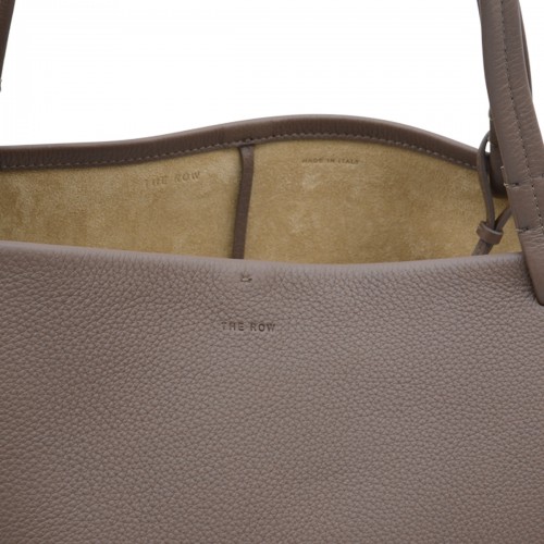 DARK OLIVE LEATHER PARK TOTE THREE