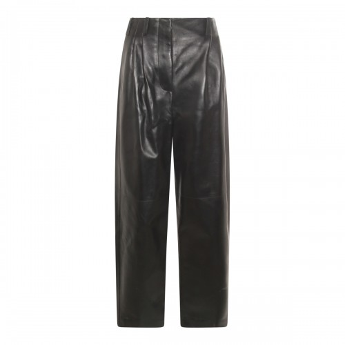 BLACK LEATHER PANTS